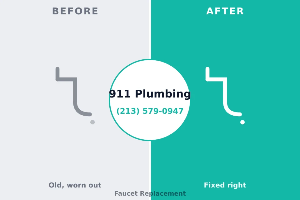 Before and after: plumbing repair Milton-Freewater, OR